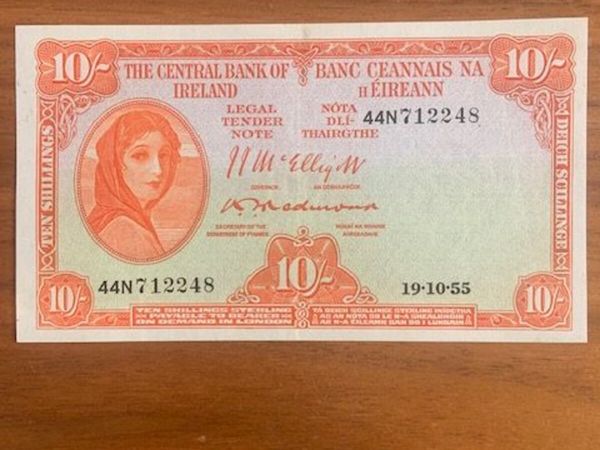 10 Shilling Lavery Note - 150 Euros - Main image