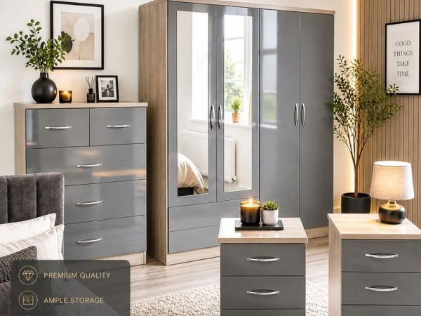 4 Piece Bedroom Set ONLY €699 - Main image