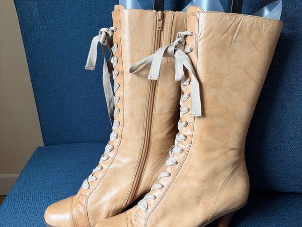 Vintage Leather Boots - Main image