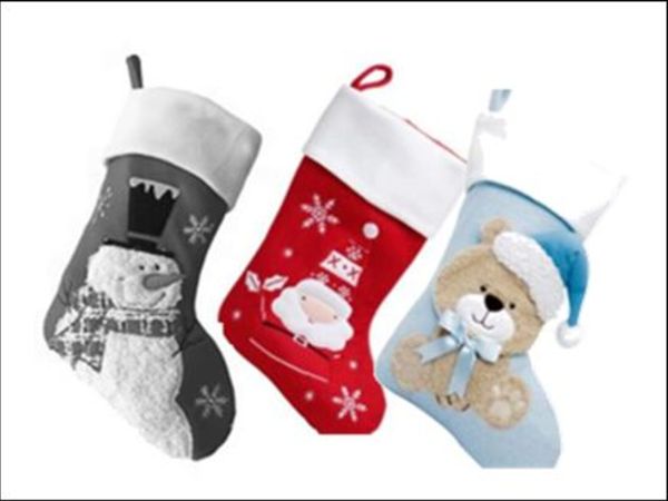 Christmas Stocking, Santa Sack & Teddies - Main image