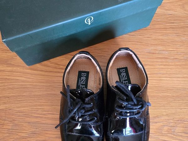 Paisley London Boys Patent Shoes - Size UK 10 - Main image