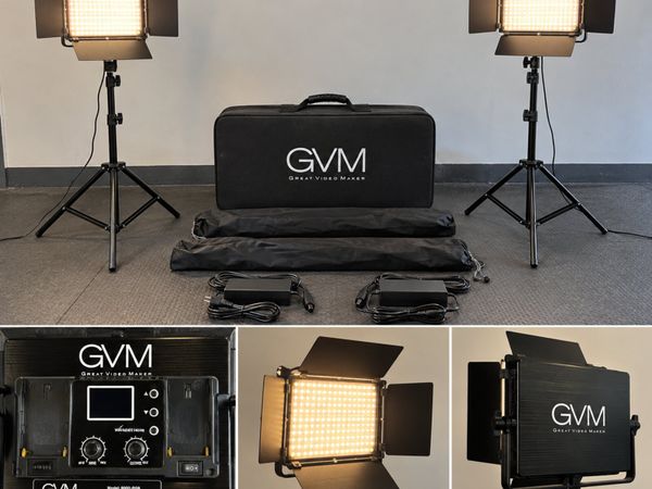 GVM 800D-RGB LED Video Lighting Kit - Main image
