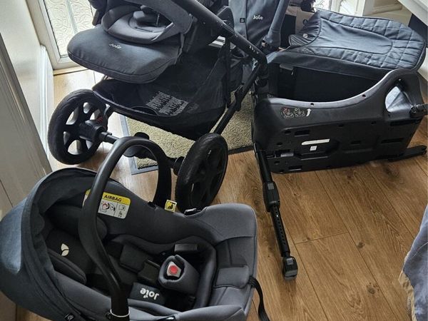 Joie 3 in1 travel system with isofix base - Main image