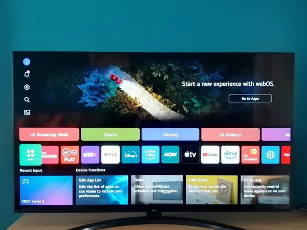 LG 50 inch 4 k ultra hd smart tv - Main image