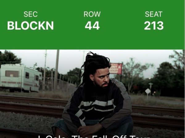 J Cole Concert Tickets - Main image