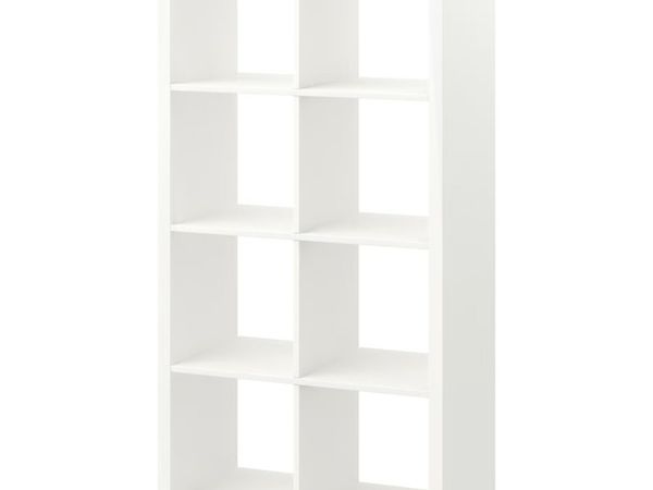 IKEA KALLAX Shelving unit, white, 77x147 cm - Main image