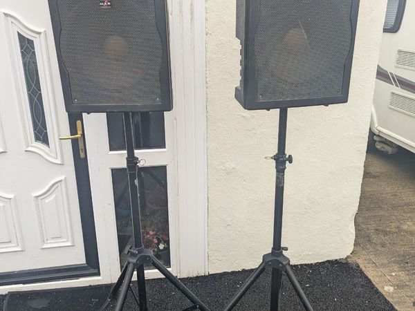 2 DAS DS-15 Passive Tops with 2 Stands - Main image