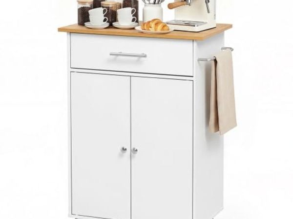 Kitchen Island Cart with Storage, 631 mm Wide Mobi - Main image