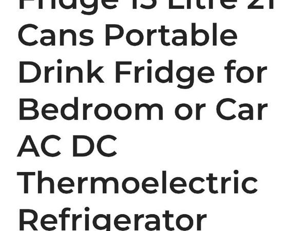 Mini Fridge - Main image