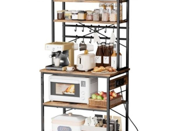 Kitchen Bakers Rack, 1.5m Power Cable Bakers Rack - Main image