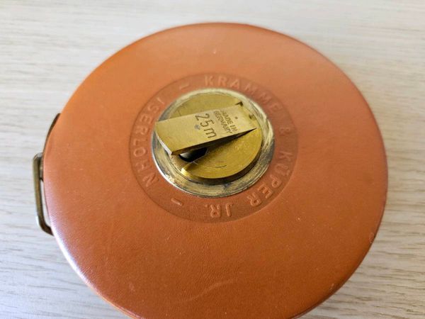 Vintage German 25m Measuring Tape - Main image