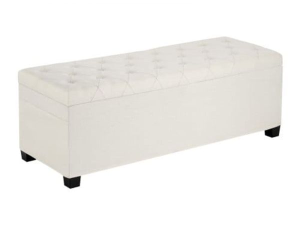 Storage Ottoman Bench, Button-Tufted End of Bed Be - Main image
