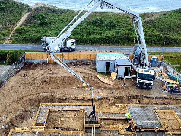 Fibre reinforced concrete delivered - Main image