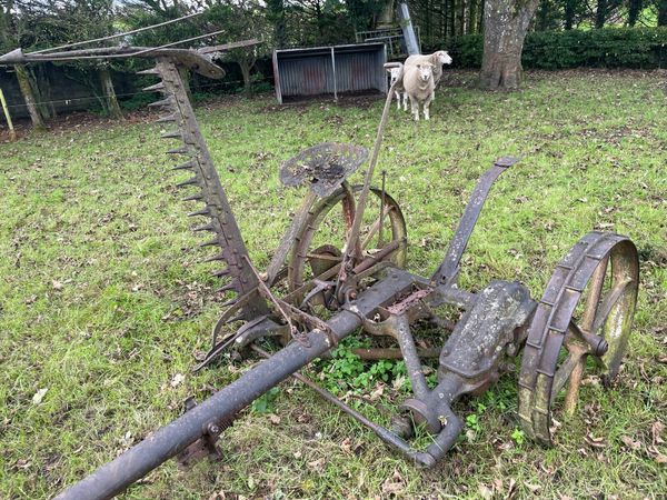 Horse drawn mower - Main image