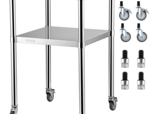 Stainless Steel Prep Table, 61 x 61 x 91 cm, 272 k - Main image