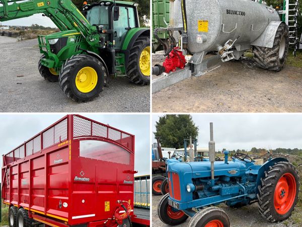 Portlaoise Machinery Auction Saturday 1050 lots - Main image