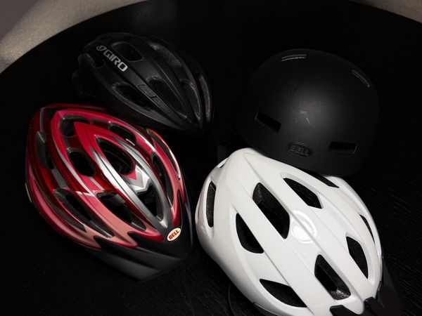 4 x Bike Helmets - Main image