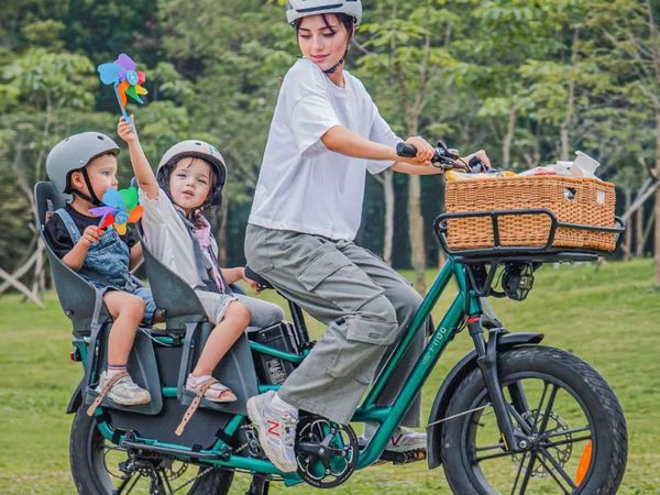 Fiido T2 longtail cargo ebike - Main image