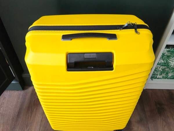 Samsonite Intuo Large Expandable Hard Suitcase - Citrus Yellow (Used Once) - Main image