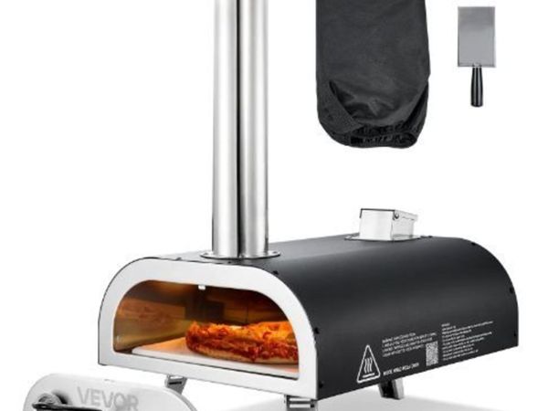 Outdoor Pizza Oven, 12 Inch Wood Fired Pizza - Main image