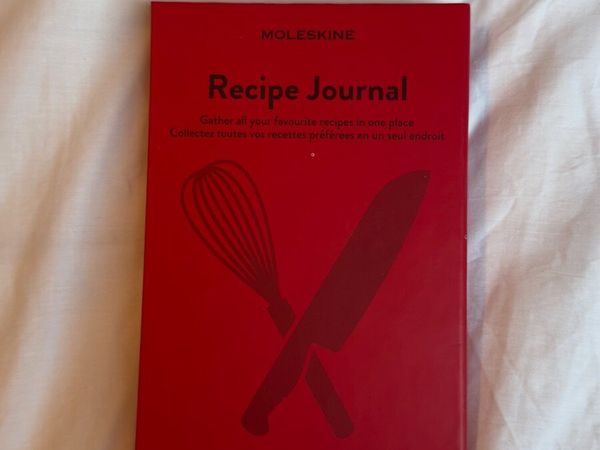 Moleskine Recipe Journal – Brand New, Unused - Main image