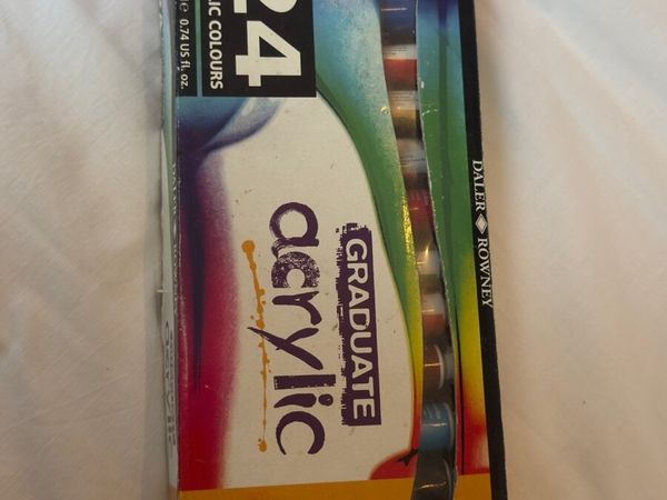 Daler-Rowney Acrylic Paint Set (24 Colours) - Main image