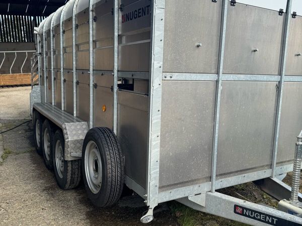 Nugent livestock Cattle Trailer No Vat - Main image