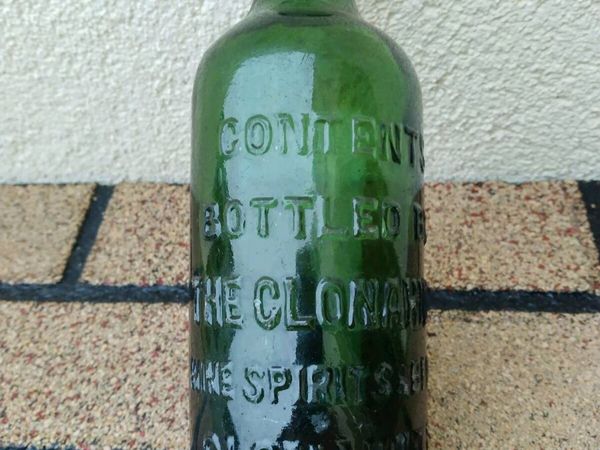 Antique 1919 embossed Clonakilty bottle - Main image