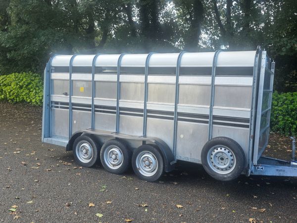 14ft ifor Williams cattle trailer - Main image