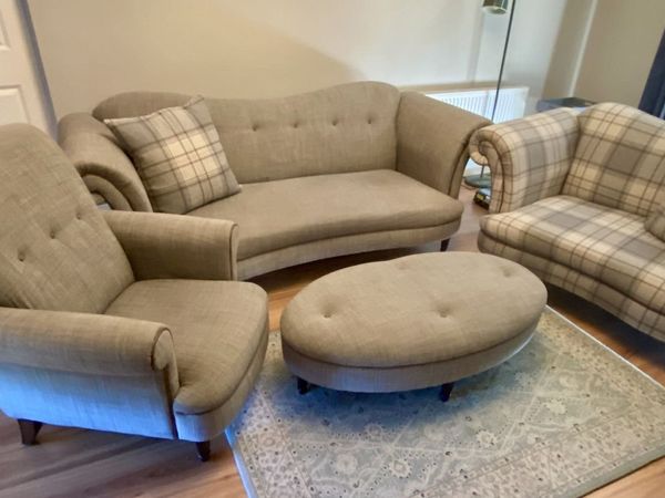 4-Piece Sofa Suite (Immaculate Condition) - Main image
