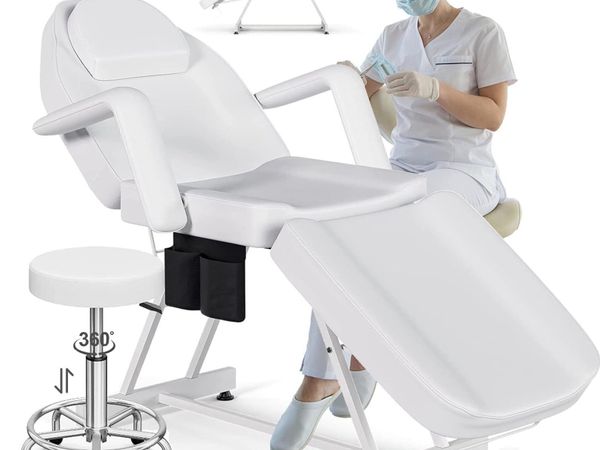 Massage Table with Hydraulic Stool and Headrest - Main image