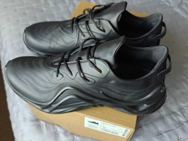 Ecco Biom Infinite Mens Loafers Lace Up Casual Leather Shoes - Main image