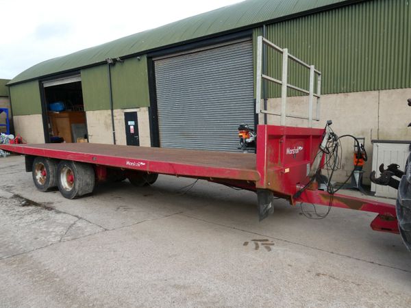 Marshall 25ft Flat trailer - Main image