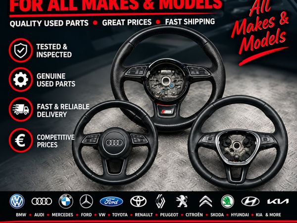 Used steering wheels – all makes & models - Main image