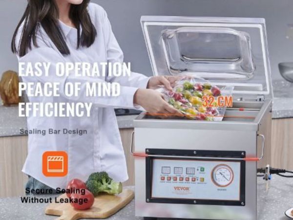 Chamber Vacuum Sealer, 320W Sealing - Main image