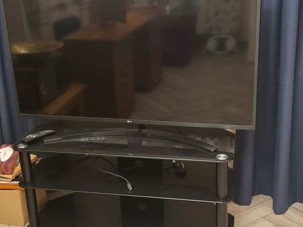 LG 50" TV with TV stand - Main image