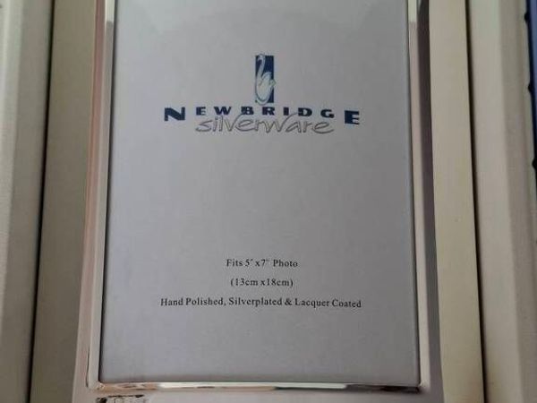 Newbridge Silverware Curved Photo Frame - Main image
