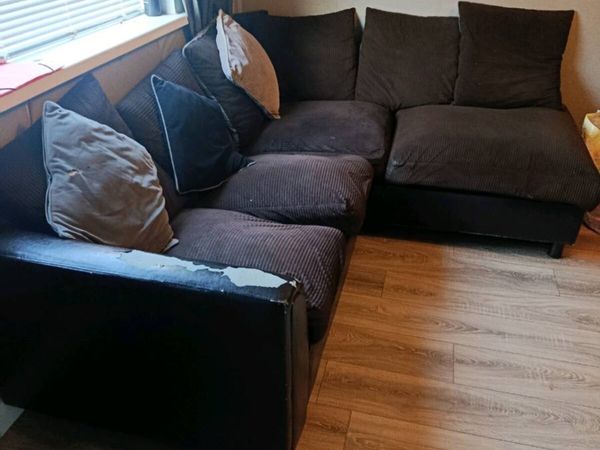Corner couch L-shaped couch - Main image