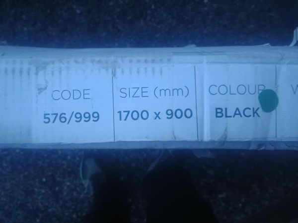 Shower tray black - Main image