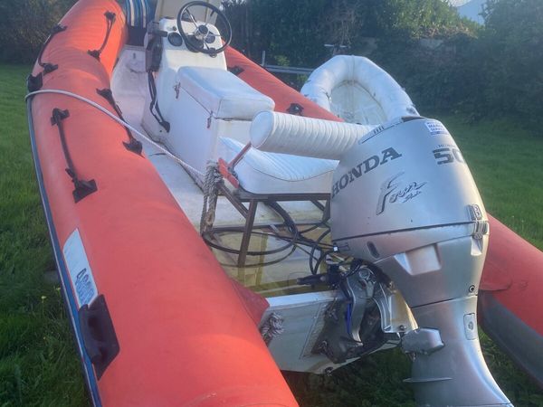Yamaha rib boat - Main image