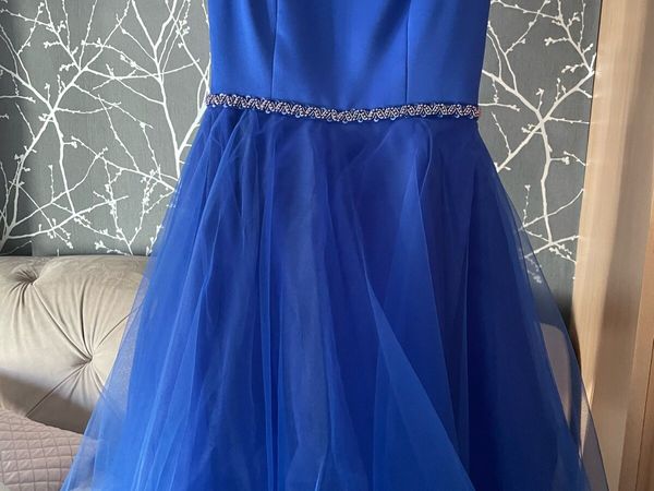 Royal blue Confirmation / flower girl dress - Main image