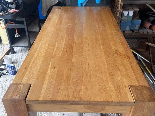 Oak table /chested drawers/ bedside lockers - Main image