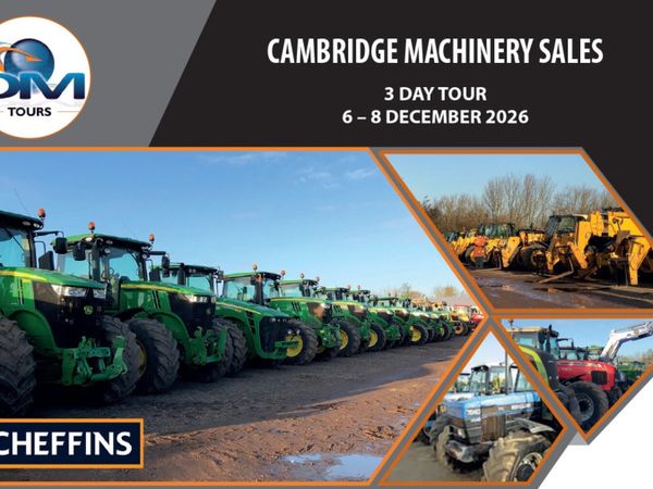 Coach tour to CAMBRIDGE MACHINERY SALES - Main image