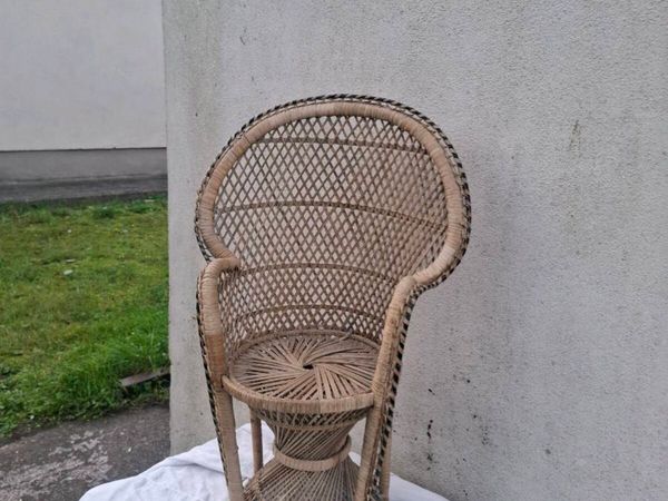 Wicker child seat chair - Main image