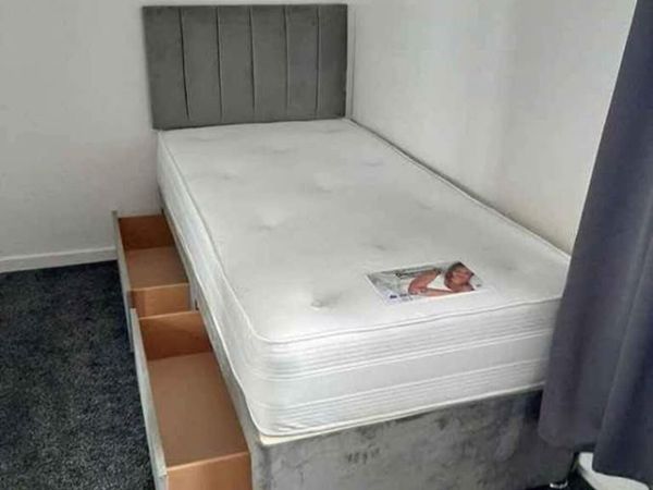New 3FT Single Divan Beds In Stock - Main image