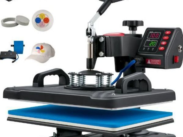Heat Press, 5 in 1 Heat Press Machine - Main image