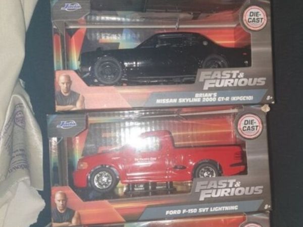 4 DIECAST MODELS FAST AND FURIOUS - Main image