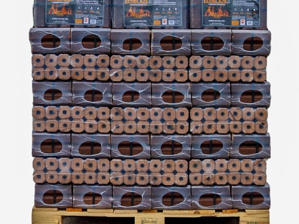 ECO BLAZE HARDWOOD BRIQUETTES- NATIONWIDE DELIVERY - Main image