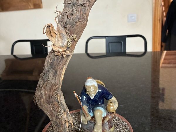 Chinese Shiwan Mudman fisherman figurine, - Main image