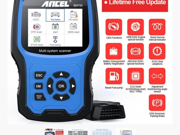 Ancel bm700 obd2 scan tool for bmw - Main image